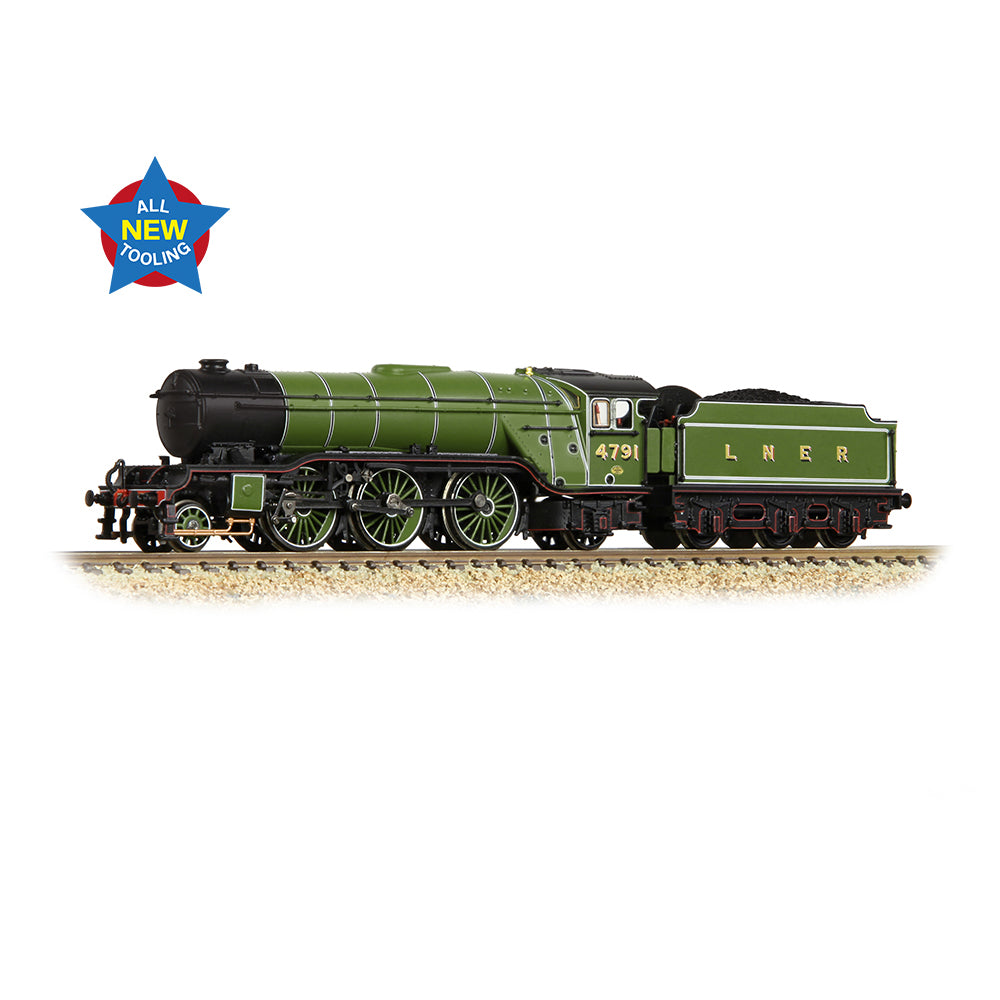 Graham Farish 372-610 LNER V2 4791 LNER Lined Green (Original)