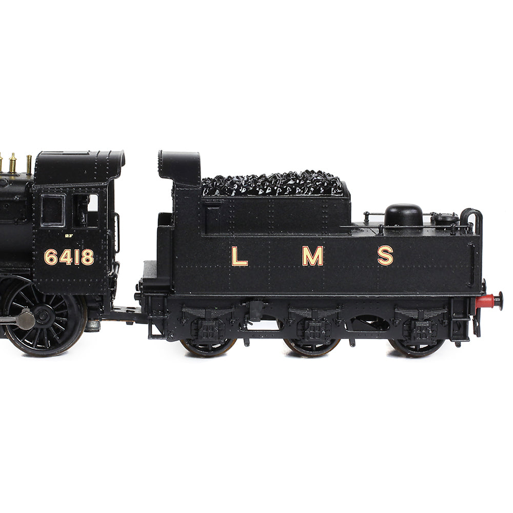 Graham Farish 372-627A LMS Ivatt 2MT 6418 LMS Black N Gauge