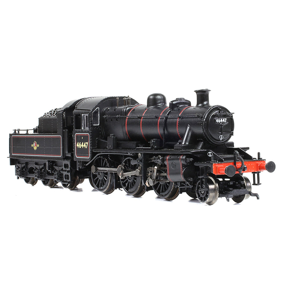 Graham Farish 372-628A LMS Ivatt 2MT 46447 BR Lined Black (Late Crest) N Gauge