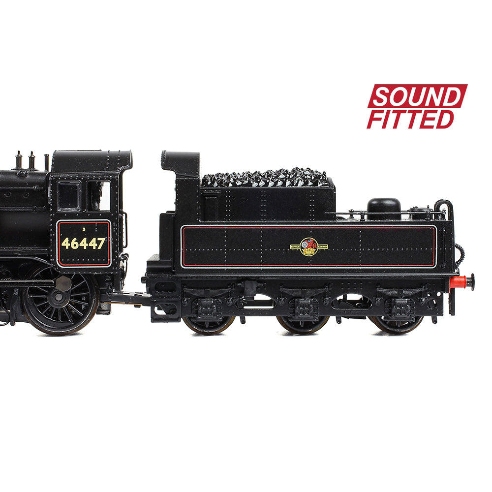 Graham Farish 372-628ASF LMS Ivatt 2MT 46447 BR Lined Black (Late Crest) N Gauge