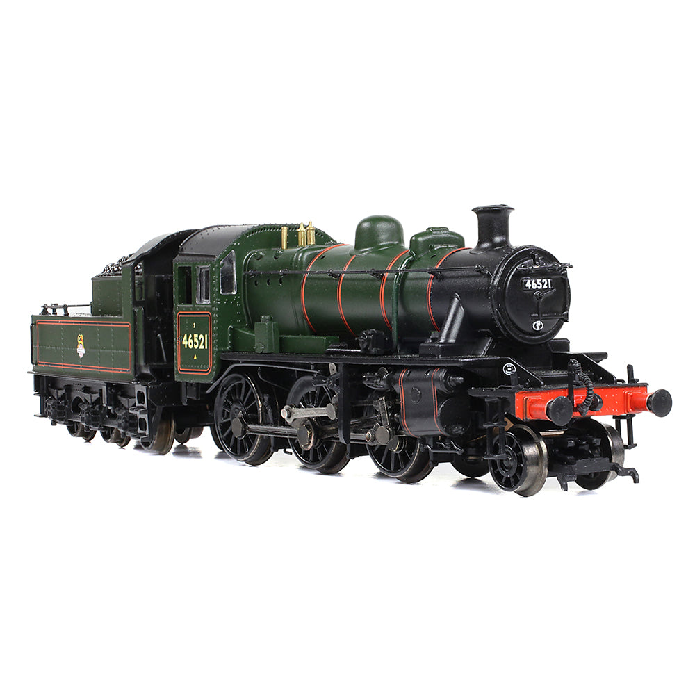 Graham Farish 372-630 LMS Ivatt 2MT 46521 BR Lined Green (Early Emblem) N Gauge