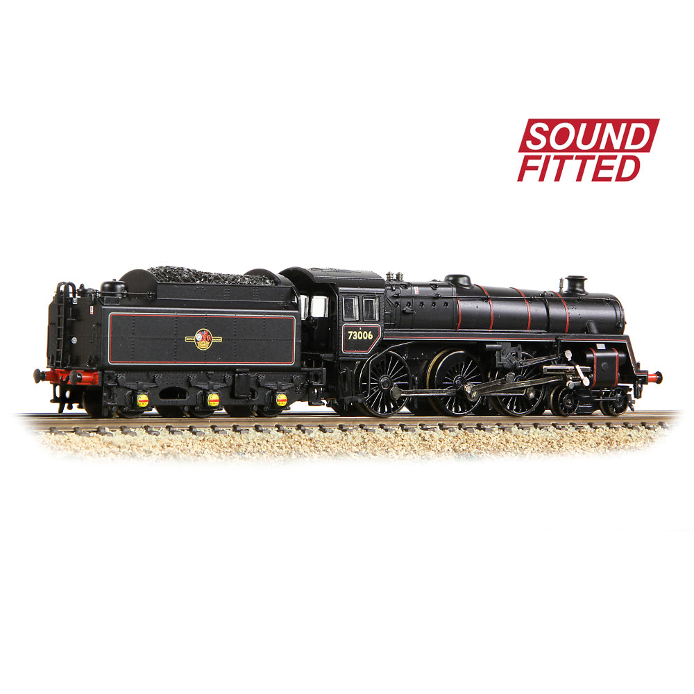 Graham Farish 372-729ASF BR Standard 5MT BR1 Tender 73006 BR Lined Black (Late)