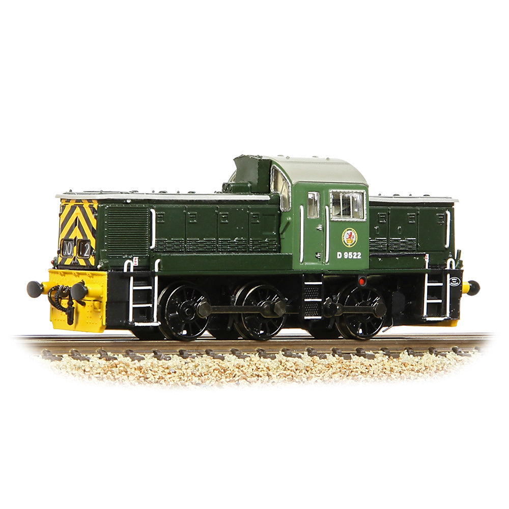 Graham Farish 372-950A Class 14 D9522 BR Green (Wasp Stripes)