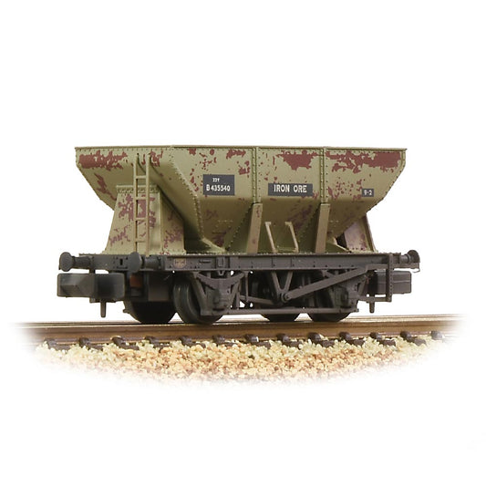 Graham Farish 373-218A 24T Iron Ore Hopper BR Grey (Early) [W]