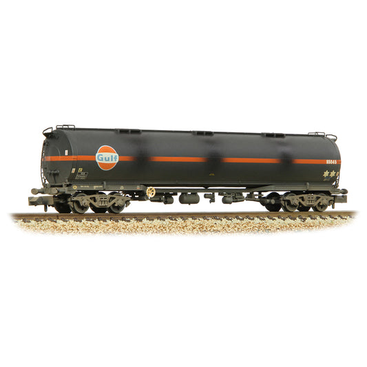 Graham Farish 373-565 BR 102T TEA Bogie Tank Wagon 'Gulf' Black [W]