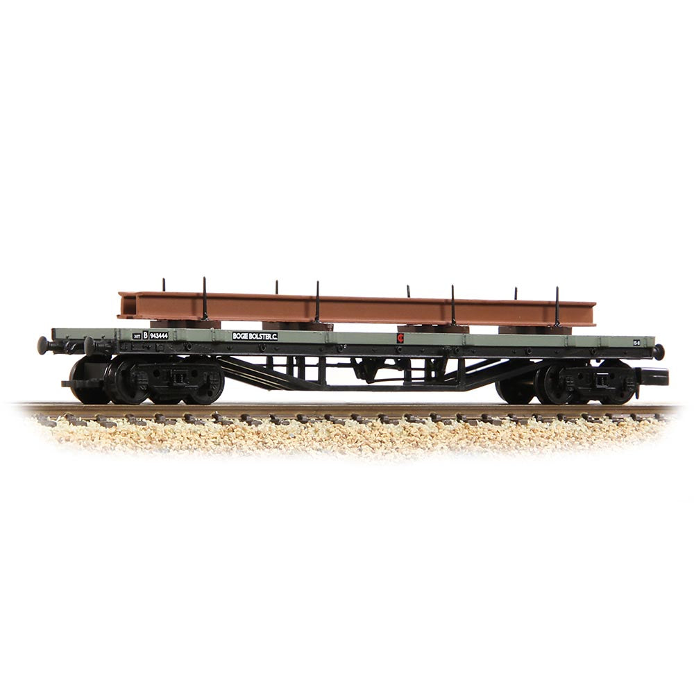 Graham Farish 373-926E 30T 'Bogie Bolster C' Bogie Bolster BR Grey [WL]