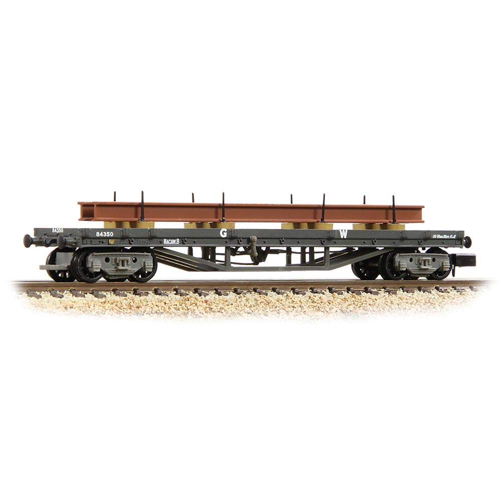 Graham Farish 373-927C 30T 'Macaw B' Bogie Bolster GWR Grey [WL]