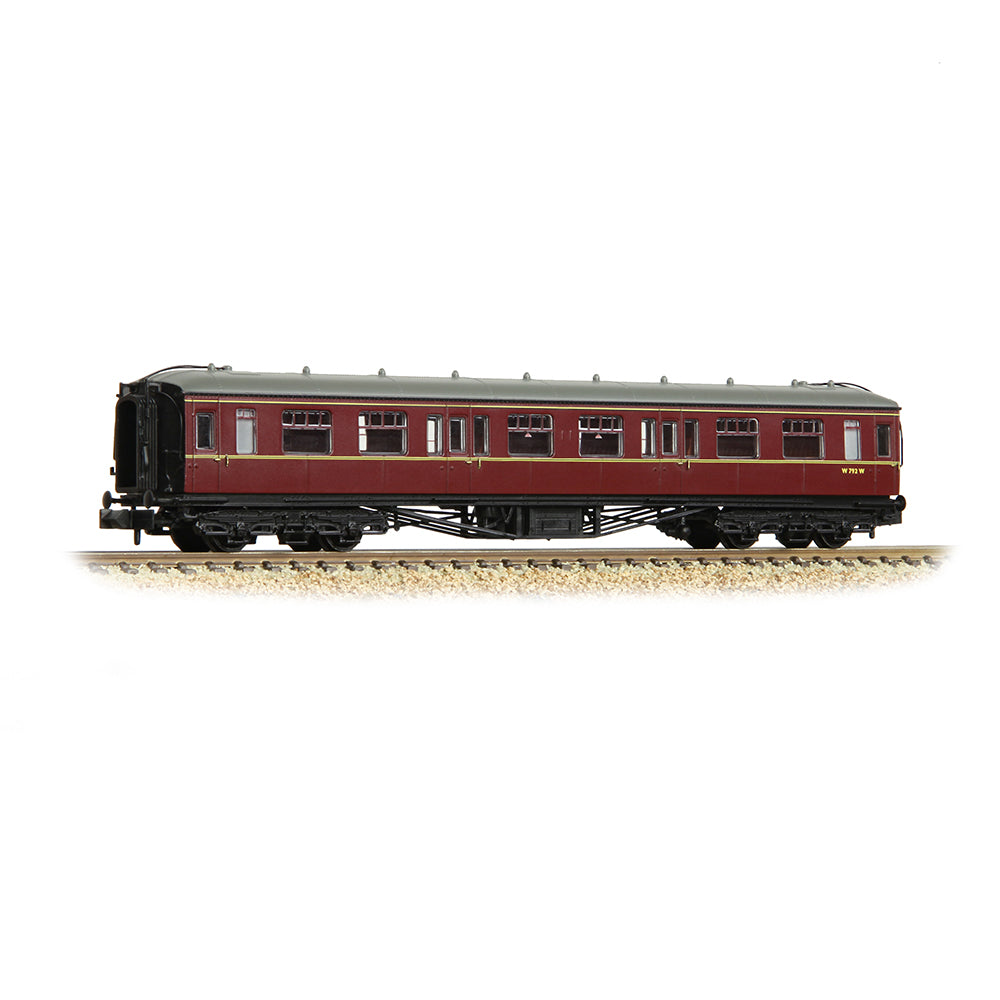 Graham Farish 374-537A GWR Hawksworth Second Corridor BR Maroon