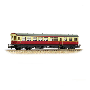 Graham Farish 374-610A GWR Hawksworth Auto-Trailer 'Thrush' BR Crimson & Cream