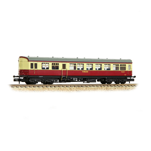Graham Farish 374-610A GWR Hawksworth Auto-Trailer 'Thrush' BR Crimson & Cream