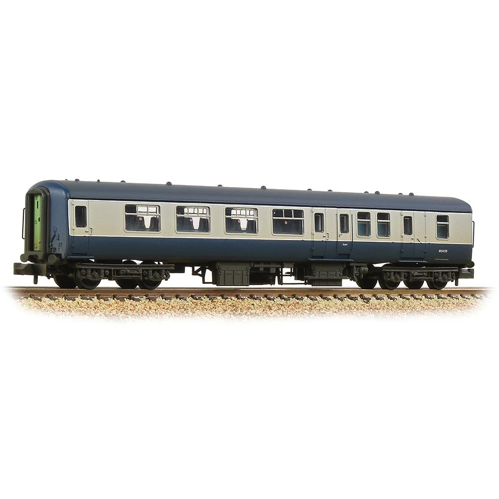 Graham Farish 374-680B BR Mk2A BSO Brake Second Open BR Blue & Grey [W] N Gauge