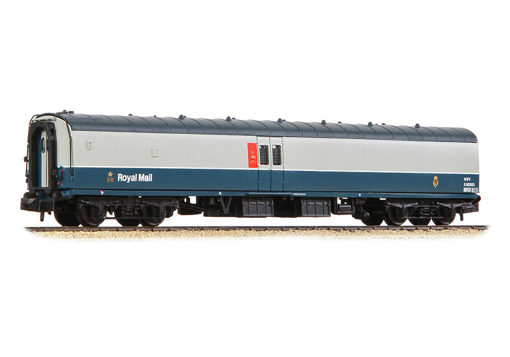 Graham Farish 374-902B BR Mk1 Post Office Sorting Van BR Blue & Grey RM N Gauge