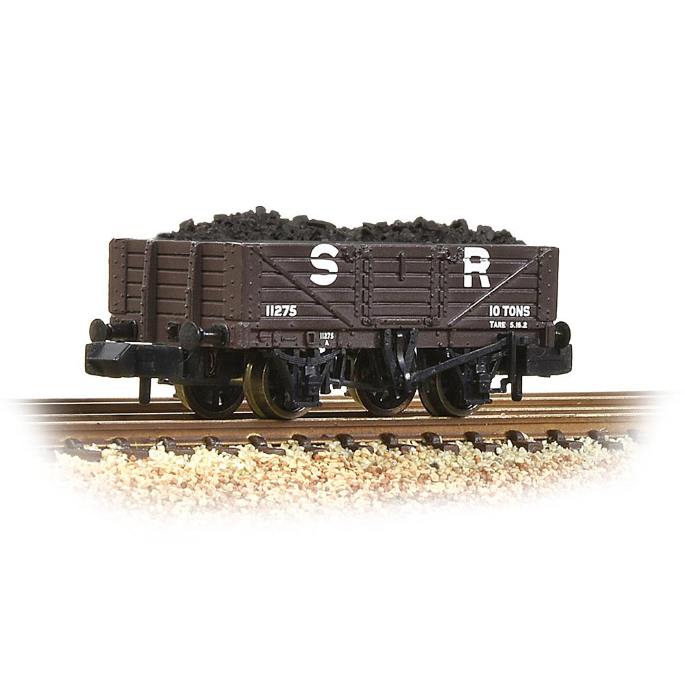 Graham Farish 377-063 5 Plank Wagon Wooden Floor SR Brown [WL]