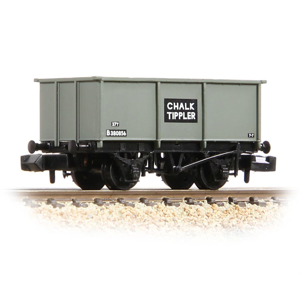 Graham Farish 377-276B BR 27T Steel Tippler Wagon BR Grey 'Chalk'