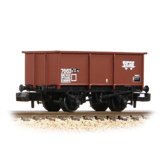 Graham Farish 377-278A BR 27T Steel Tippler Wagon BR Bauxite (TOPS) [WL]