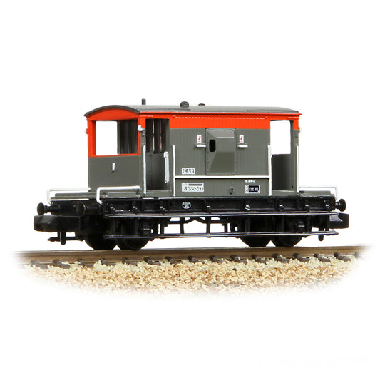 Graham Farish 377-535C BR 20T Brake Van BR Railfreight Red & Grey