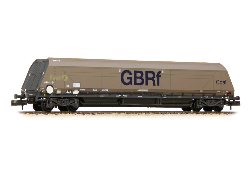Graham Farish 377-577C HYA Bogie Hopper Wagon GBRf Silver 'Coal' N Gauge