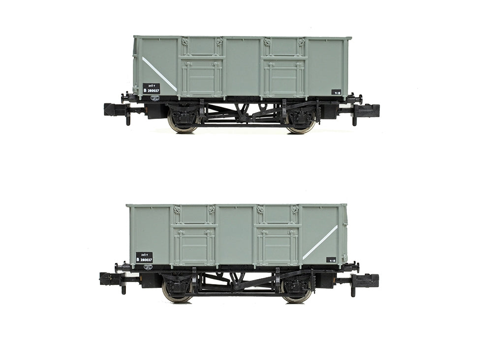Bachmann 378-050 BR 24.5T Mineral Wagon BR Grey N Gauge