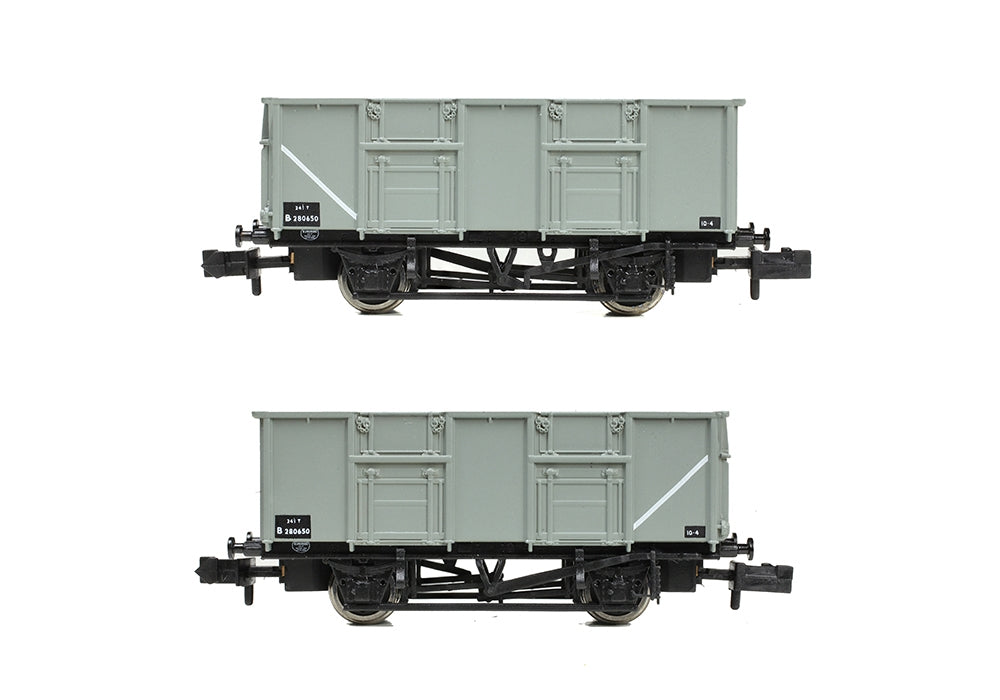Bachmann 378-050A BR 24.5T Mineral Wagon BR Grey N Gauge