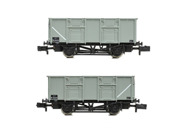 Bachmann 378-050A BR 24.5T Mineral Wagon BR Grey N Gauge