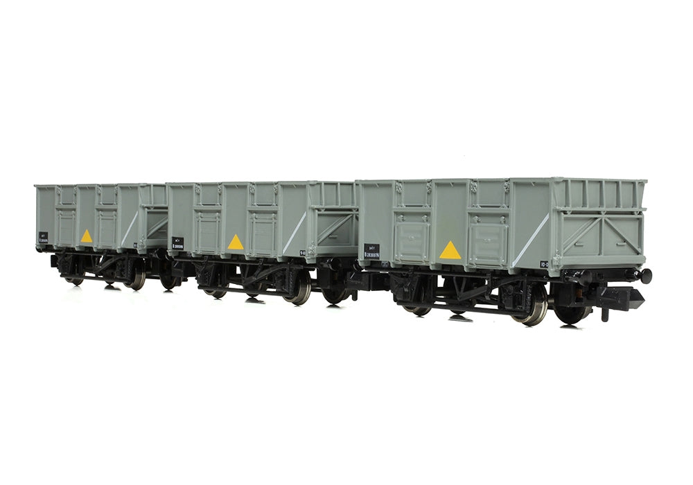 Bachmann 378-055 BR 24.5T Mineral 3-Wagon Pack BR Grey N Gauge
