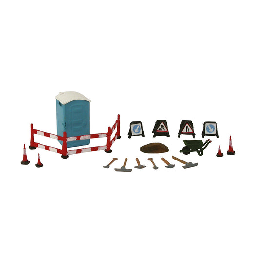 Bachmann Scenecraft 379-308 Building Site Details and Tools N Gauge