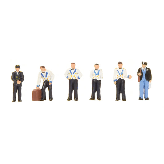 Bachmann Scenecraft 379-322 Midland Pullman Stewards and Train Crew N Gauge
