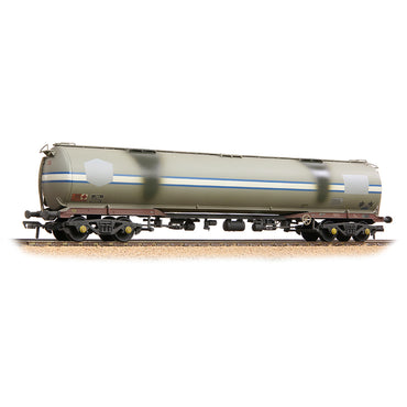 Bachmann Branchline 38-109B BR 102T TEA Bogie Tank Wagon Debranded (ex-Jet-Conoco) Light Grey [W]