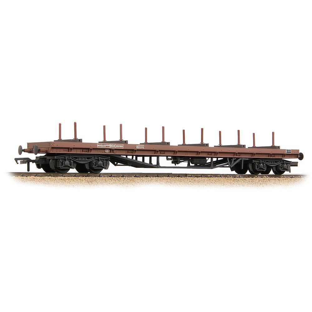 Bachmann Branchline 38-154 BR BDA Bogie Bolster BR Bauxite TOPS [W]