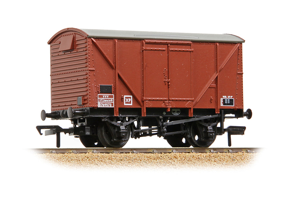 Bachmann Branchline 38-172 BR 12T Ventilated Van Plywood Sides BR Bauxite TOPS