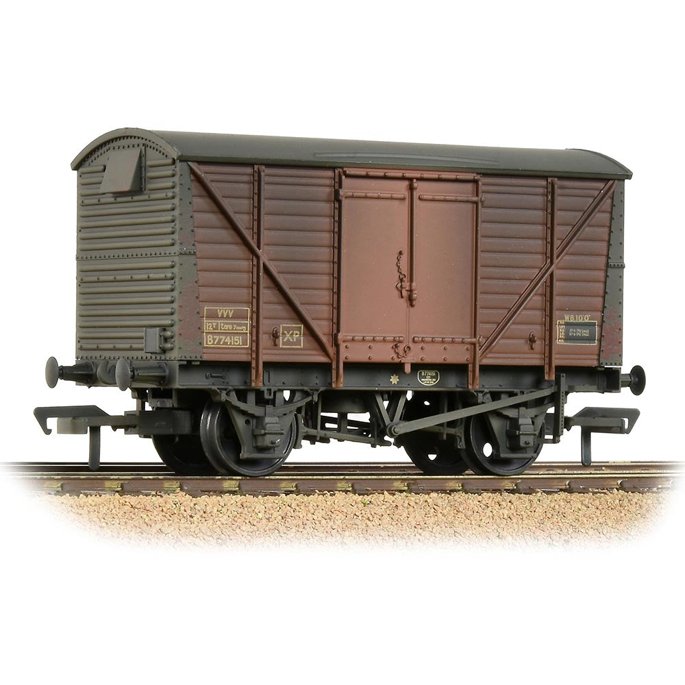 Bachmann Branchline 38-232 BR 12T Ventilated Van Plywood Doors BR Bauxite TOPS [W]