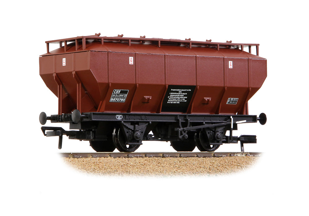 Bachmann Branchline 38-500B BR 35T 'Covhop' Covered Hopper BR Bauxite (TOPS) OO