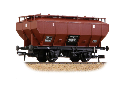 Bachmann Branchline 38-500B BR 35T 'Covhop' Covered Hopper BR Bauxite (TOPS) OO