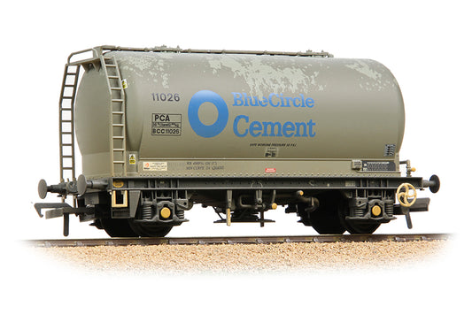 Bachmann Branchline 38-650B PCA Metalair Bulk Wagon Blue Circle Cement WEATHERED