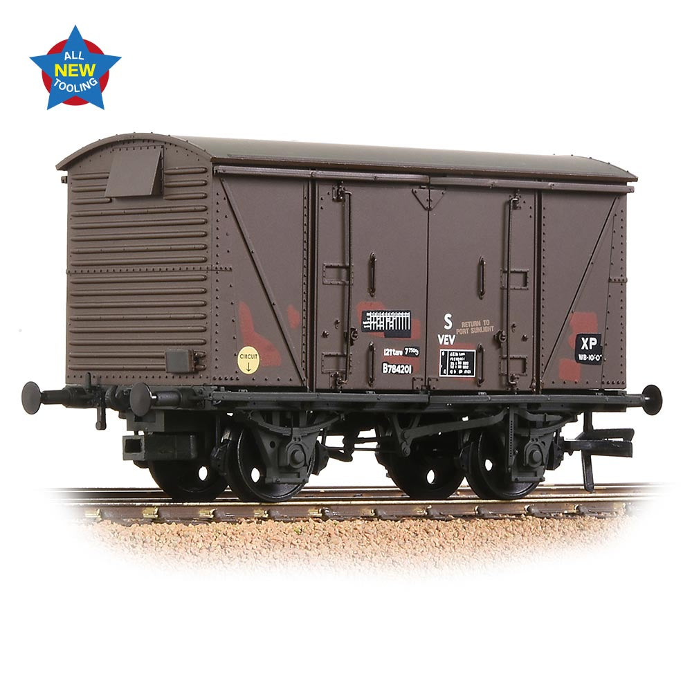 Bachmann Branchline 38-873 BR 12T 'Vanwide' Ventilated Van BR Bauxite TOPS [W]
