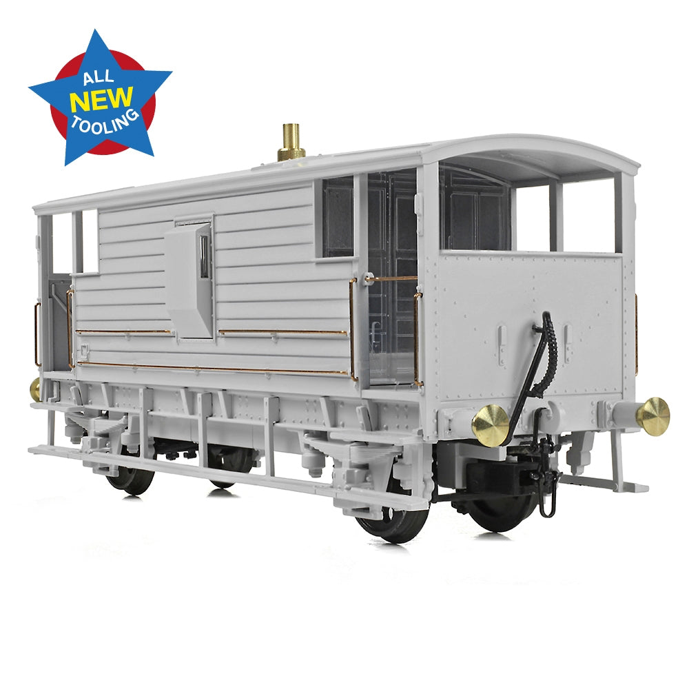 Bachmann Branchline 38-978 LMS 20T Brake Van BR Bauxite (Late) OO Gauge