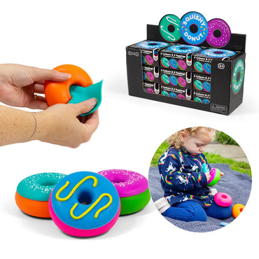 Scrunchems Donut Squishy Sensory Toy