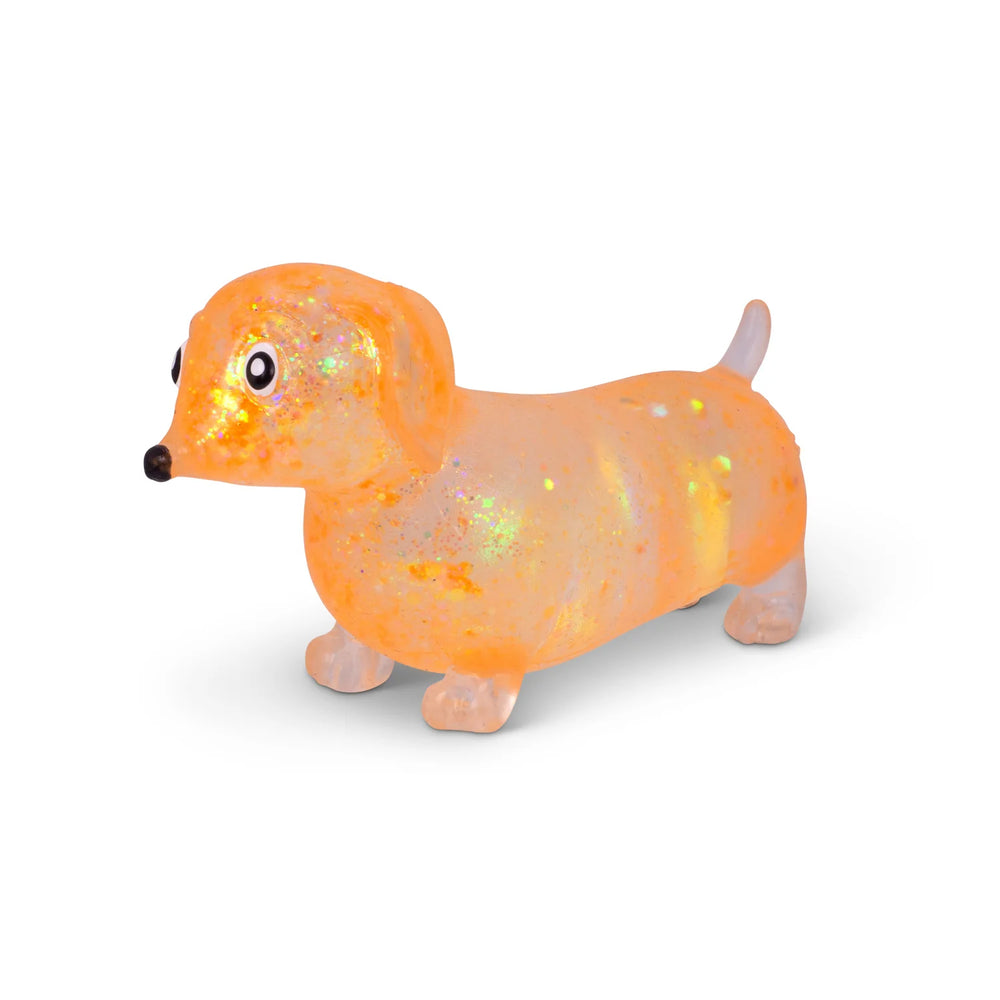 Scrunchems Sugar Sausage Dog Squishy Sensory Toy
