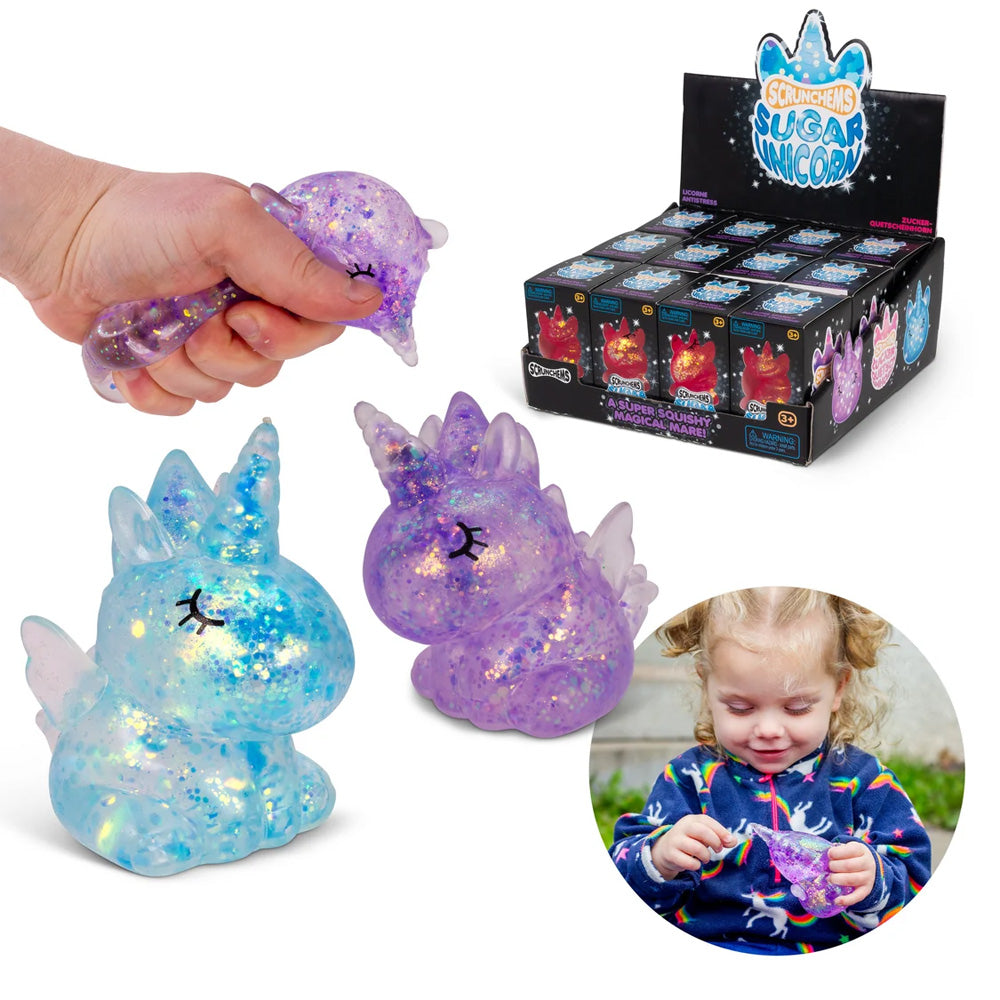 Scrunchems Sugar Unicorn Squishy Sensory Toy