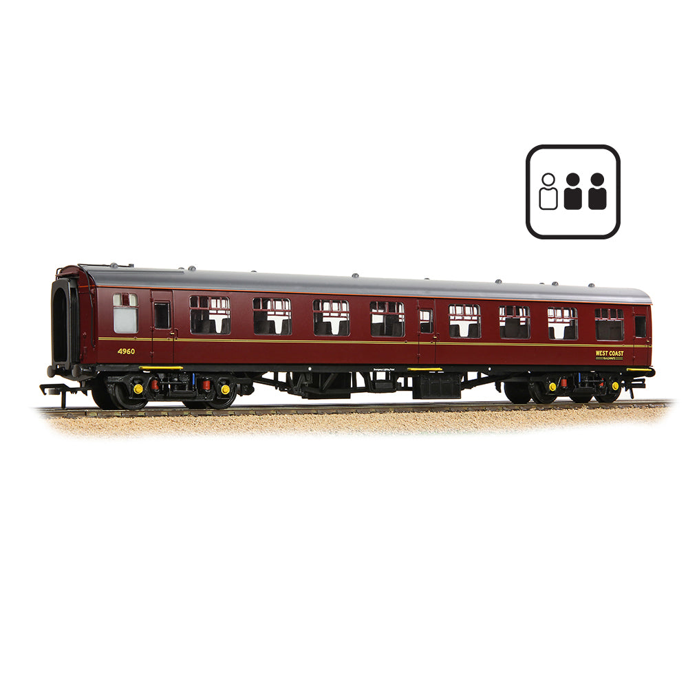 Bachmann Branchline 39-059APF BR Mk1 TSO Tourist Second Open WCRC Maroon [PF]