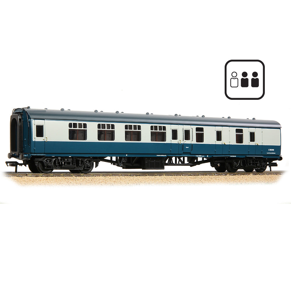 Bachmann Branchline 39-075EPF BR Mk1 BSK Brake Second Corridor BR Blue & Grey [PF]