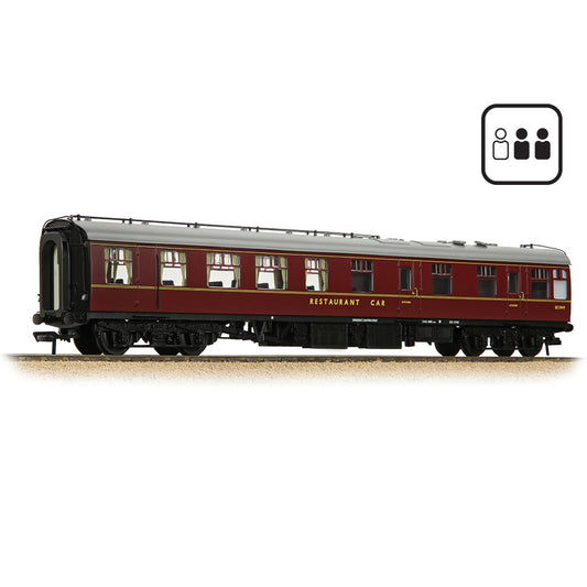 Bachmann Branchline 39-103DPF BR Mk1 RU Restaurant Unclassified BR Maroon [PF]