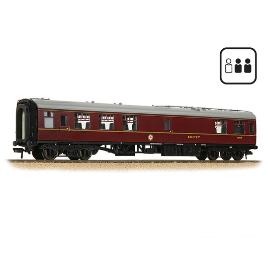 Bachmann Branchline 39-261CPF BR Mk1 RMB Restaurant Mini Buffet BR Maroon [PF]
