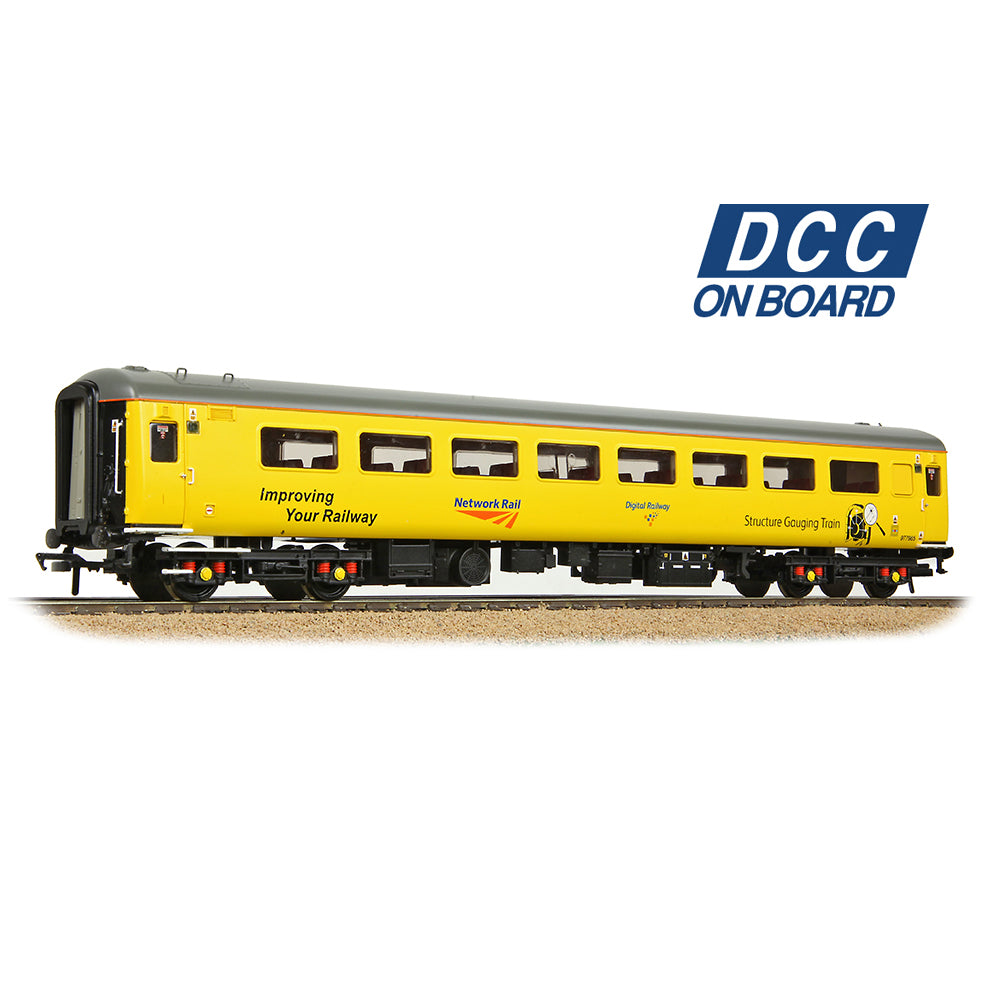 Bachmann Branchline 39-682DC BR Mk2F ex-TSO Structure Gauging Train Coach Yellow