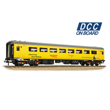 Bachmann Branchline 39-682DC BR Mk2F ex-TSO Structure Gauging Train Coach Yellow