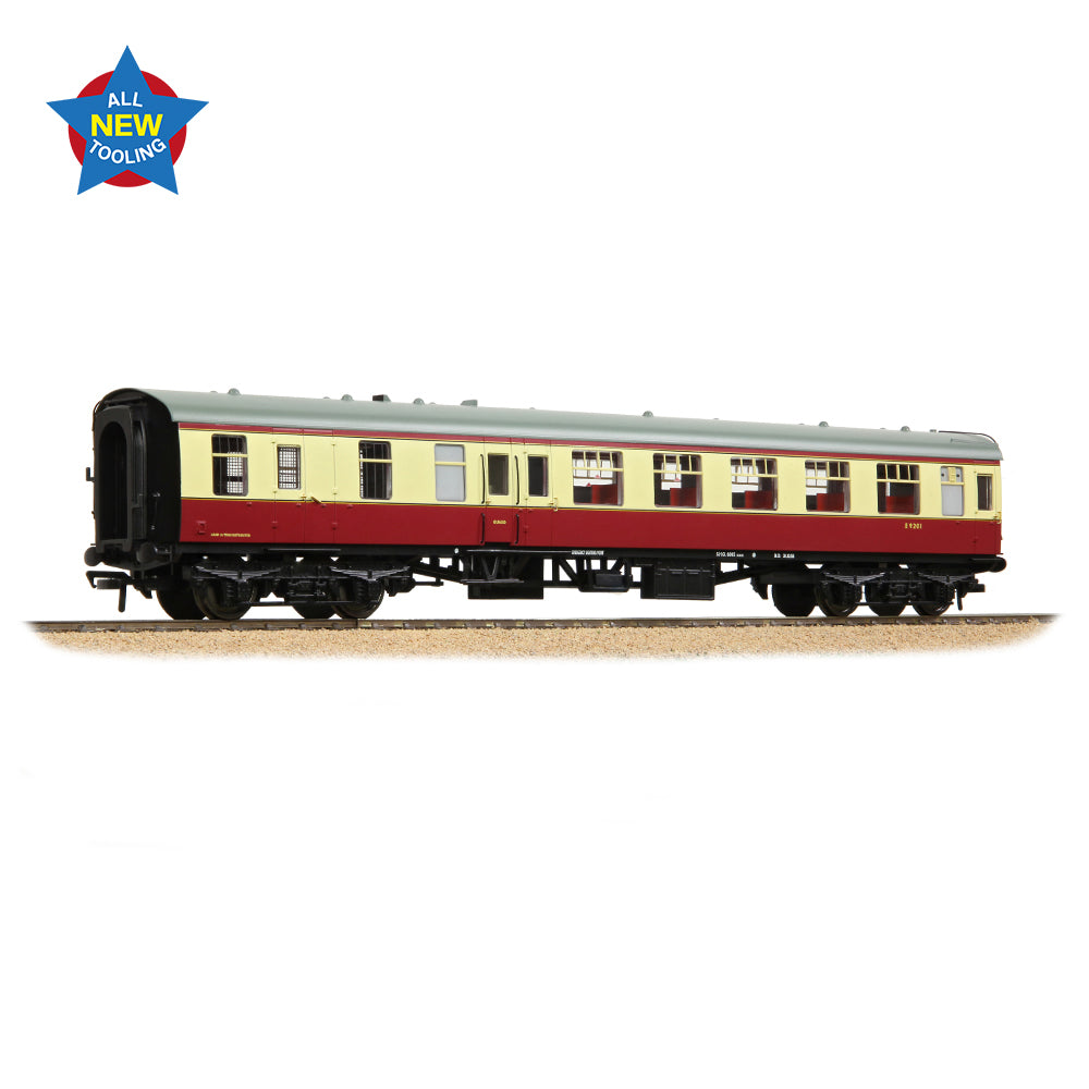Bachmann Branchline 39-800 BR MK1 BSO Brake Second Open BR Crimson & Cream