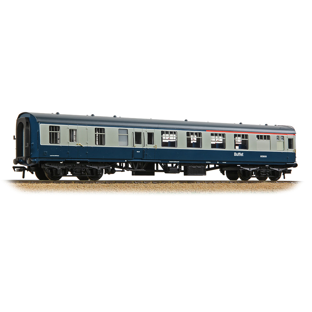 Bachmann Branchline 39-804 BR MK1 BSOT Brake 2nd Open Micro Buffet BR Blue/Grey