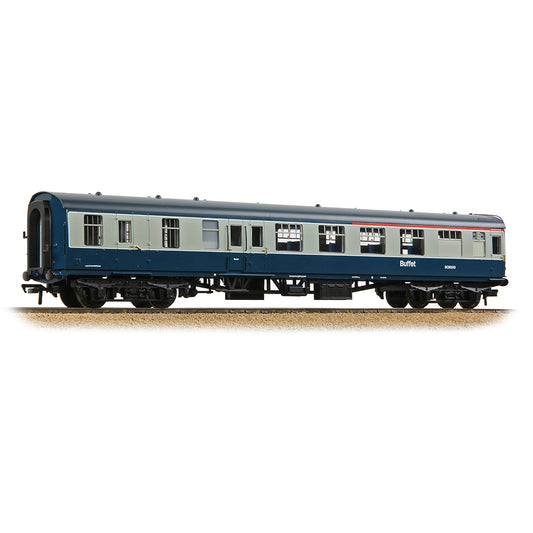 Bachmann Branchline 39-804 BR MK1 BSOT Brake 2nd Open Micro Buffet BR Blue/Grey