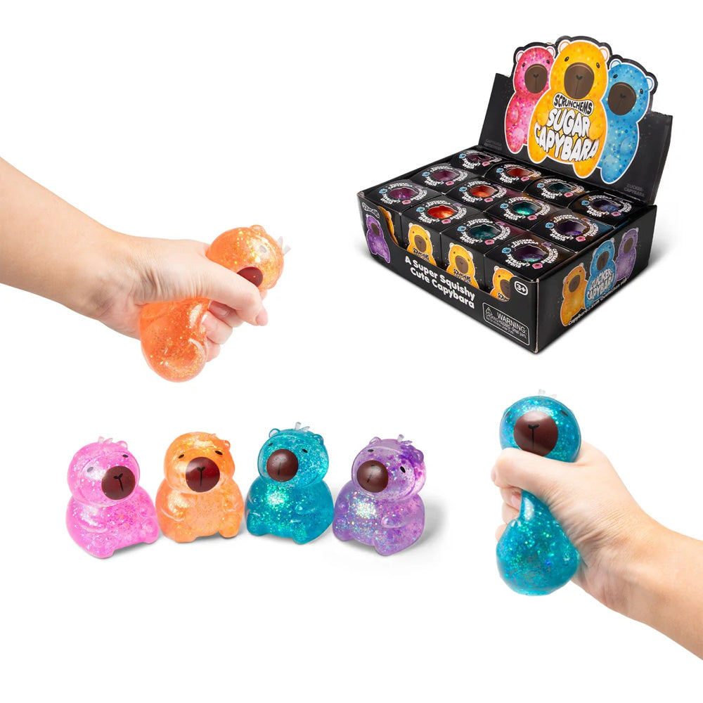 Scrunchems Sugar Capybara Squishy Sensory Toy