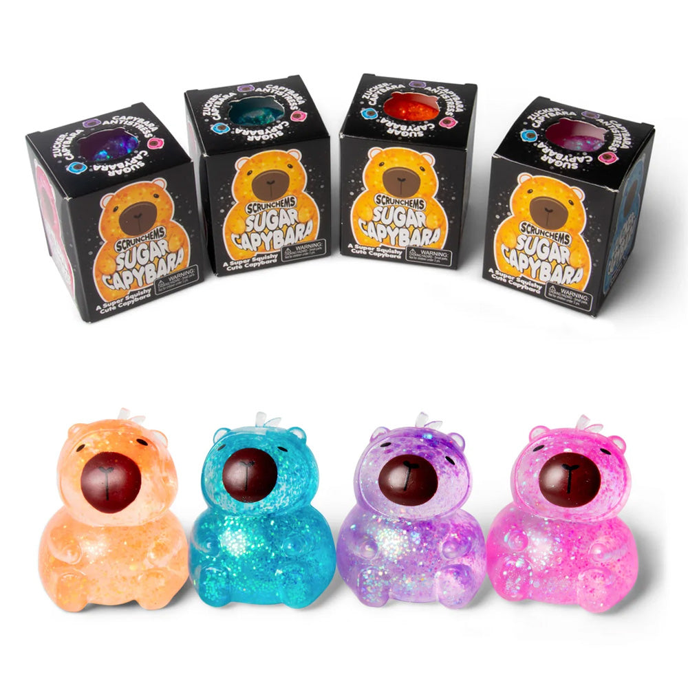 Scrunchems Sugar Capybara Squishy Sensory Toy